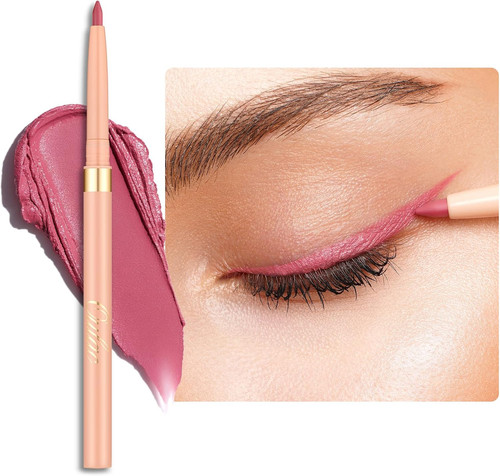 Matte pink eye liner pencils - matte,