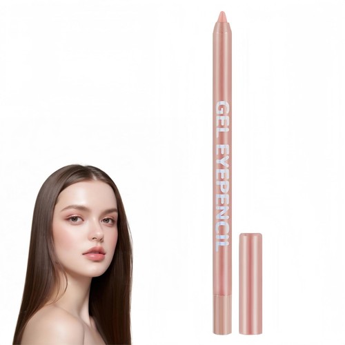 Meat pink shimmer gel eyeliner - pink,
