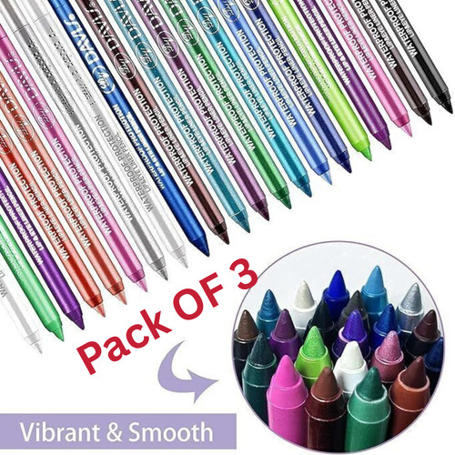 Liquid eyeliner gel - liquid, pencil